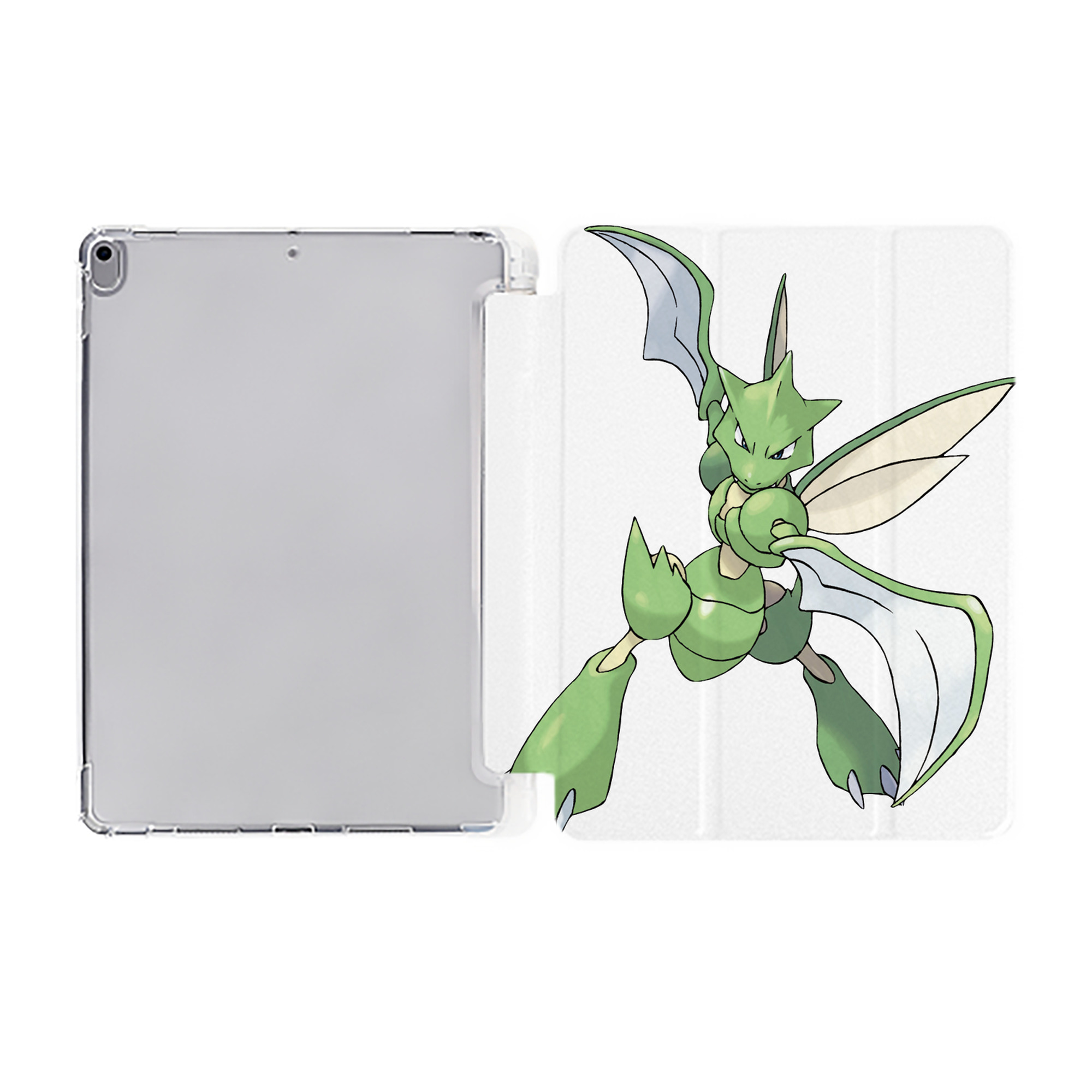 （画像用） ポケットモンスター Pokémon IPad ケース ペン収納付き 三つ折りスタンド PUレザー×シリコン 対応機種9.5/10.5/10.9インチ